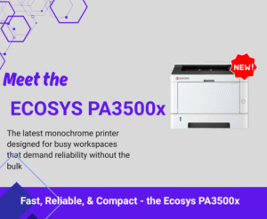 Kyocera PA3500x printer available with expert support and setup