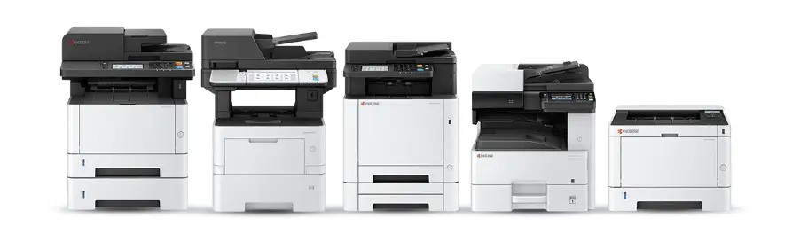 Kyocera ECOSYS printer designed for low-maintenance operation