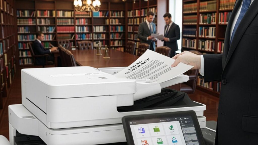 Reliable printer for legal office document printing